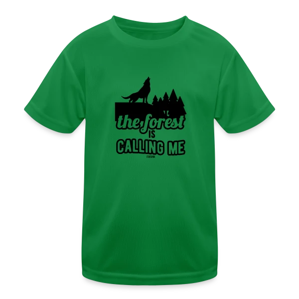 L'Appel de la Forêt sur T-shirt sport Enfant