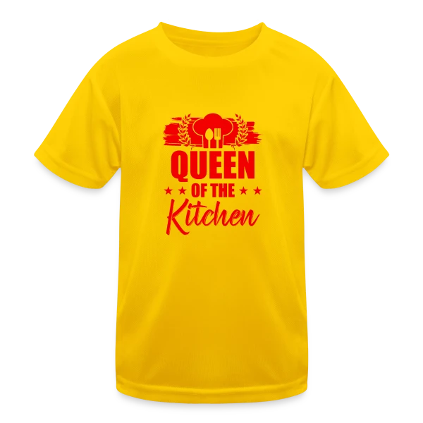 Reine de la Cuisine : Le Trône Culinaire ! sur T-shirt sport Enfant
