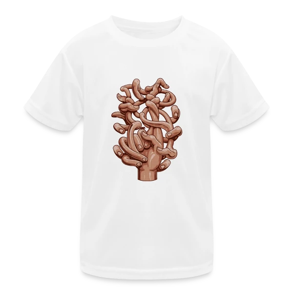 Chasse à la Mouche sur T-shirt sport Enfant