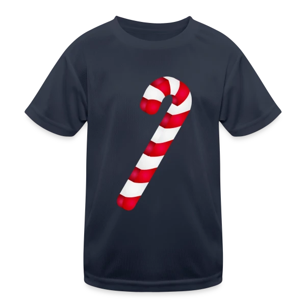 Sucre d'Orge : Douceur de la Saison de Noël sur T-shirt sport Enfant