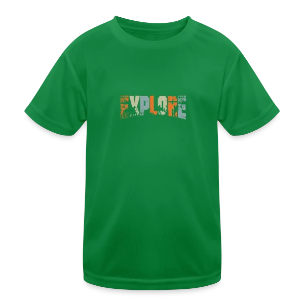Esprit Aventure Rétro sur T-shirt sport Enfant
