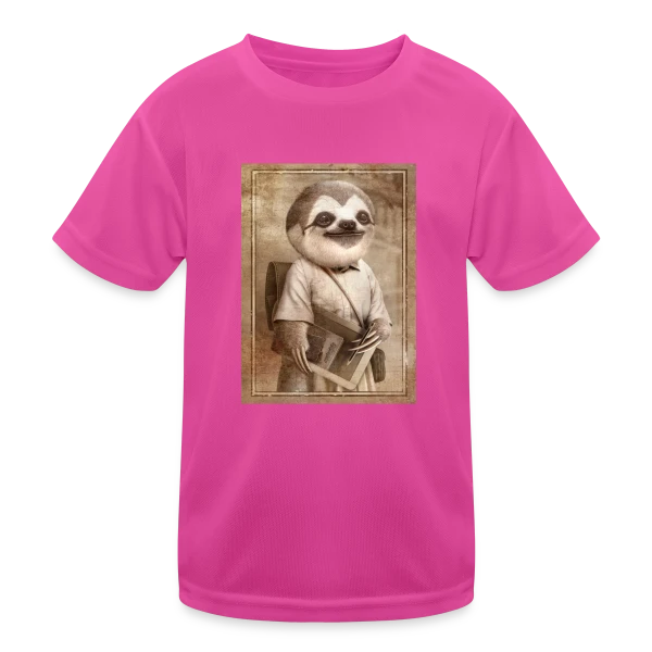 L'Étudiant Paresseux sur T-shirt sport Enfant