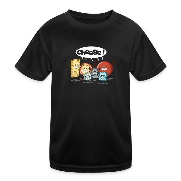 Le Fromage vous Fait Sourire ! sur T-shirt sport Enfant