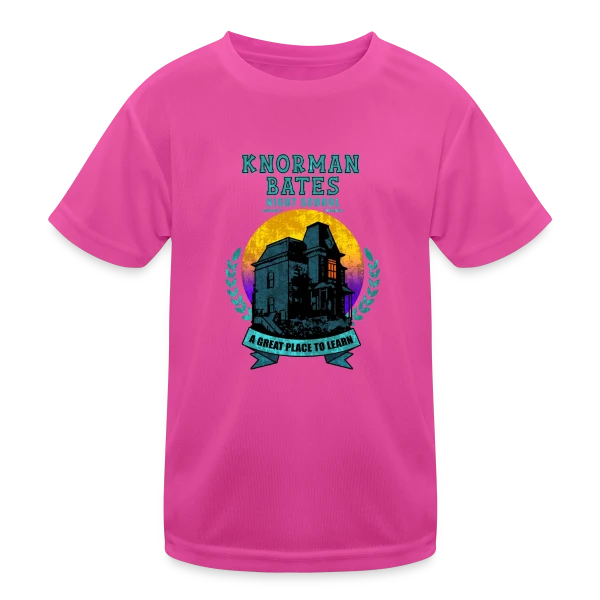 Knorman Bates : Cours du Soir sur T-shirt sport Enfant