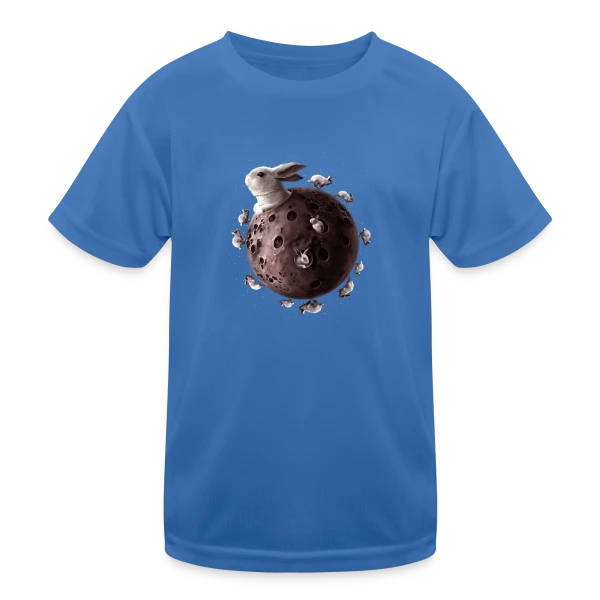 Planète Lapin : Le Bonheur des Rongeurs sur T-shirt sport Enfant