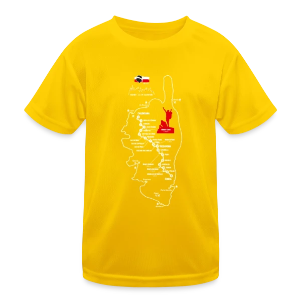 GR20 Corse: Randonnée Mythique sur T-shirt sport Enfant