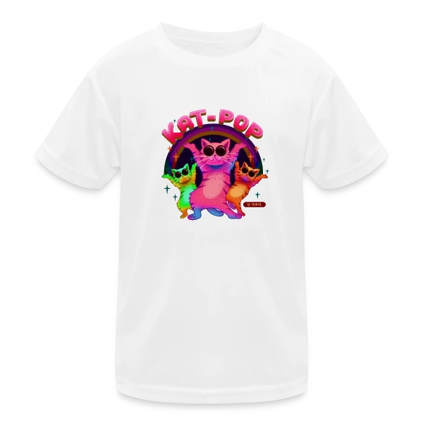 K-Pop Félins en Folie sur T-shirt sport Enfant