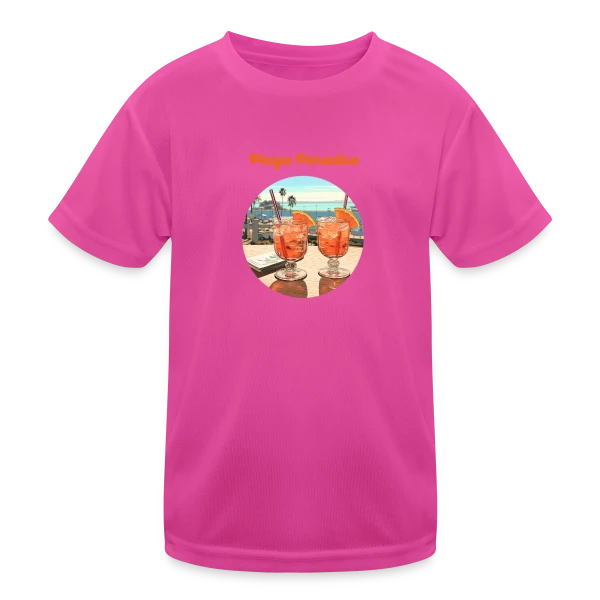 Cocktails Playa Paradise sur T-shirt sport Enfant