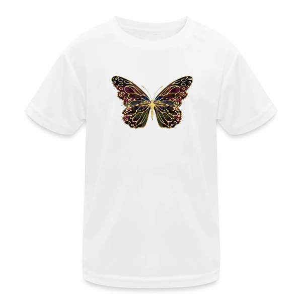 Papillon Aérien sur T-shirt sport Enfant