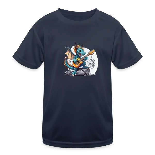 Dragon Rocker : La Légende Musicale sur T-shirt sport Enfant