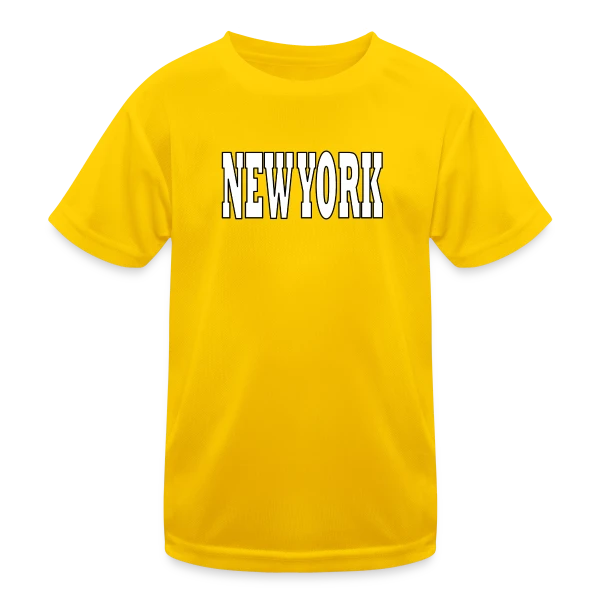 New York Ville Iconique sur T-shirt sport Enfant