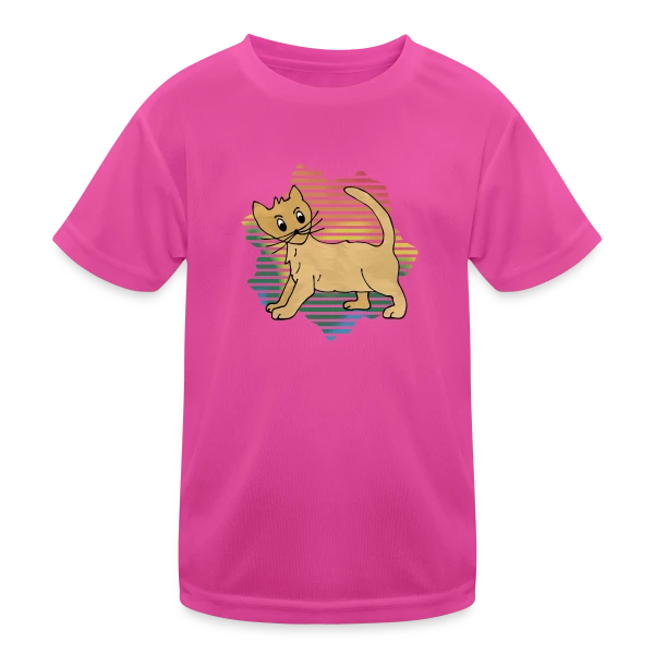 Mon Chat Adoré sur T-shirt sport Enfant