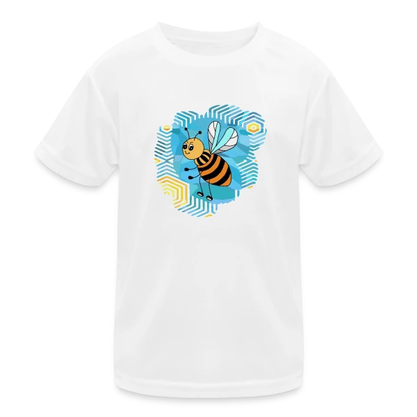L'Abeille Élégante sur T-shirt sport Enfant