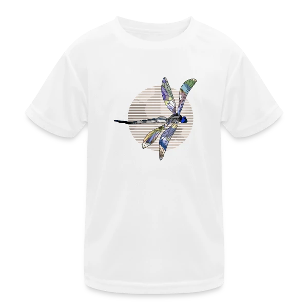 Libellule Enchantée sur T-shirt sport Enfant