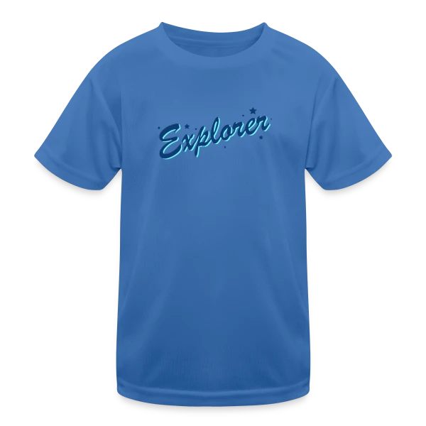 Explorateur Céleste sur T-shirt sport Enfant