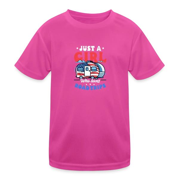 Van Aventure Américaine sur T-shirt sport Enfant