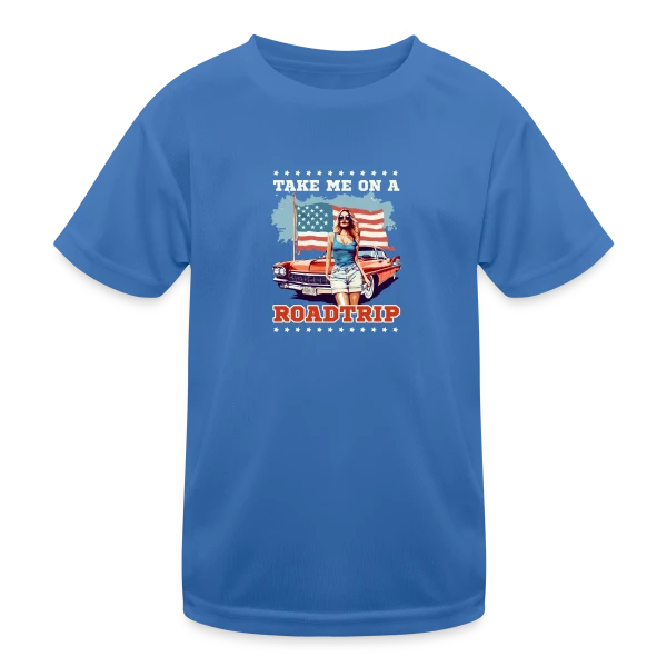 Roadtrip Américain Rétro sur T-shirt sport Enfant