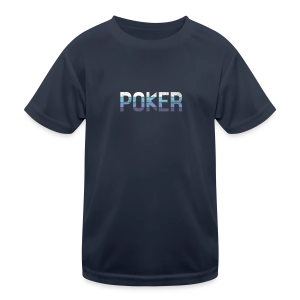 Poker sur T-shirt sport Enfant