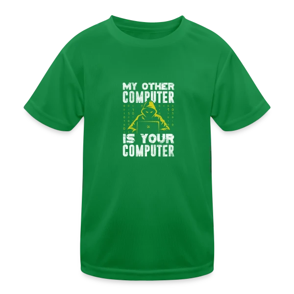 Hacker - Le Maître du Code sur T-shirt sport Enfant