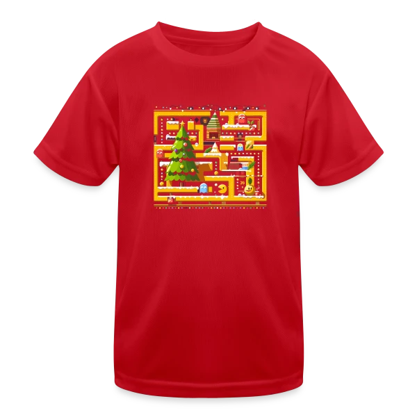 Noël Gamer : Joyeux Arcade Christmas sur T-shirt sport Enfant