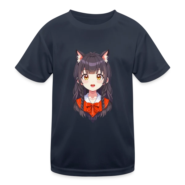 Manga Girl : Pour Fans, Gamers et Cosplayers sur T-shirt sport Enfant