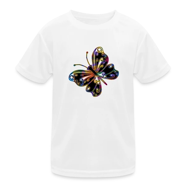 Papillon Élégant sur T-shirt sport Enfant