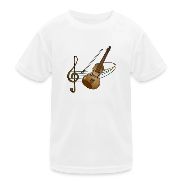 Maître Violon sur T-shirt sport Enfant