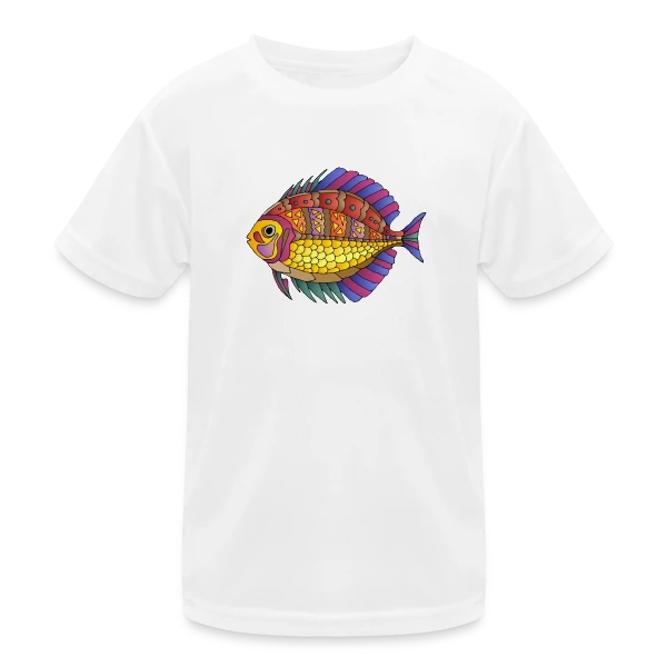 Ryba, l'Esprit du Poisson sur T-shirt sport Enfant