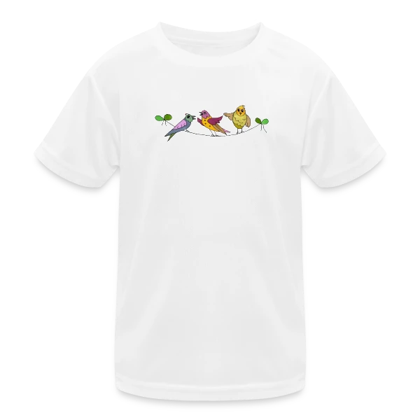 L'Oiseau Libre sur T-shirt sport Enfant