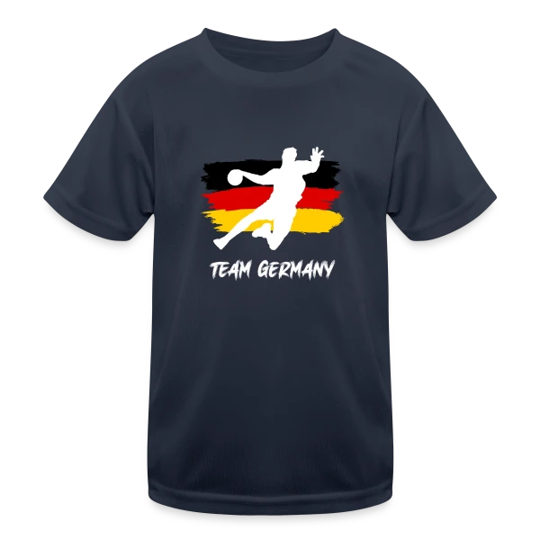 Équipe de Handball Allemagne : Passion Germanique sur T-shirt sport Enfant