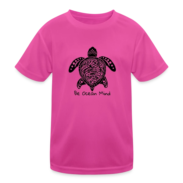 Vibes Océanes : Esprit Nage et Conservation sur T-shirt sport Enfant