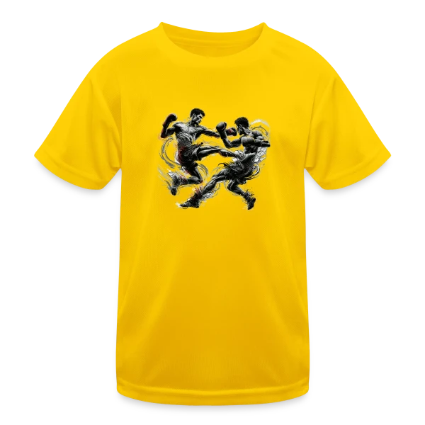 Kickboxing, Thaï Boxe, Muay Thai - Passion Combat sur T-shirt sport Enfant