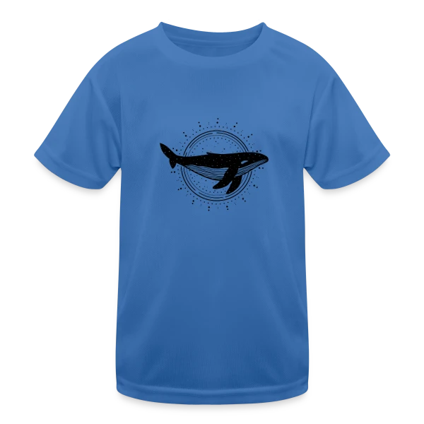 Esprit des Eaux : Baleine Protectrice sur T-shirt sport Enfant