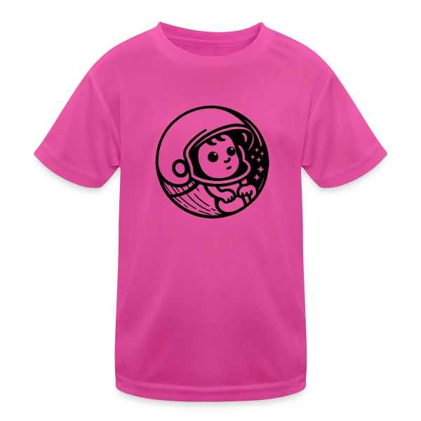 Bébé Casqué – Sécurité et Humour Enfant sur T-shirt sport Enfant