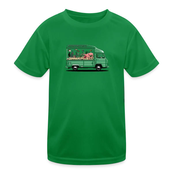 Camperarium : L'Art du Voyage Nomade sur T-shirt sport Enfant