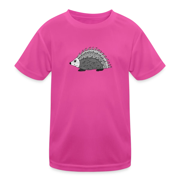 Hérisson Amical sur T-shirt sport Enfant
