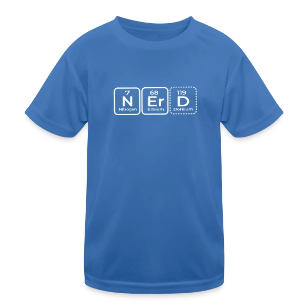 Élément Scientifique : Le Look Geek Chic sur T-shirt sport Enfant