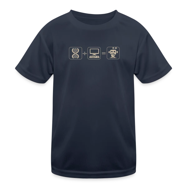 Robot Futuriste : Passion Science & Tech sur T-shirt sport Enfant