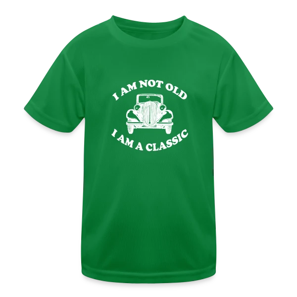 Je Suis Un Classique Humour sur T-shirt sport Enfant