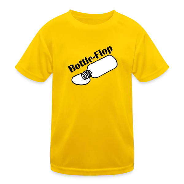 Bottle Flop Défi Raté sur T-shirt sport Enfant