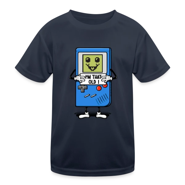 Vieux comme une console rétro sur T-shirt sport Enfant