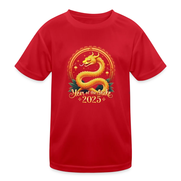 Nouvel An Chinois 2025 - Année du Serpent sur T-shirt sport Enfant