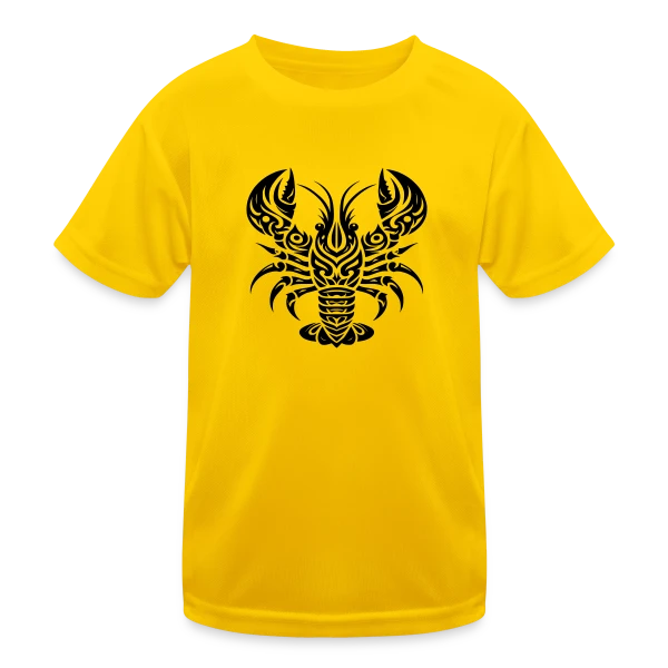 Homard Tribal - Art Océanique sur T-shirt sport Enfant