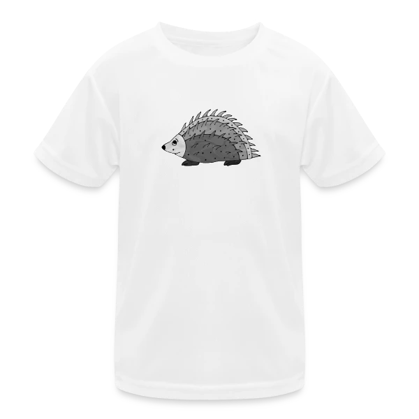 L'Hérisson Malicieux sur T-shirt sport Enfant