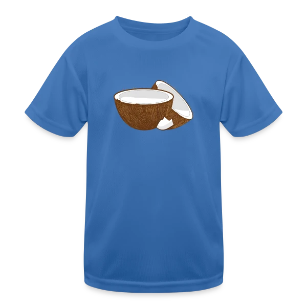Moitiés de Noix de Coco - Évasion Tropicale sur T-shirt sport Enfant