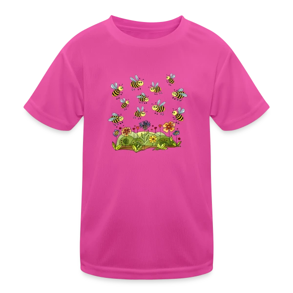 Monde des Insectes sur T-shirt sport Enfant