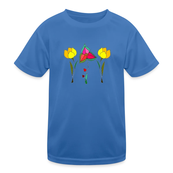 Jardin Fleuri Délicat sur T-shirt sport Enfant