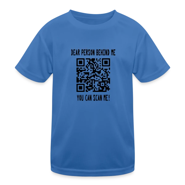 Un Sourire, C'est Gratuit ! sur T-shirt sport Enfant
