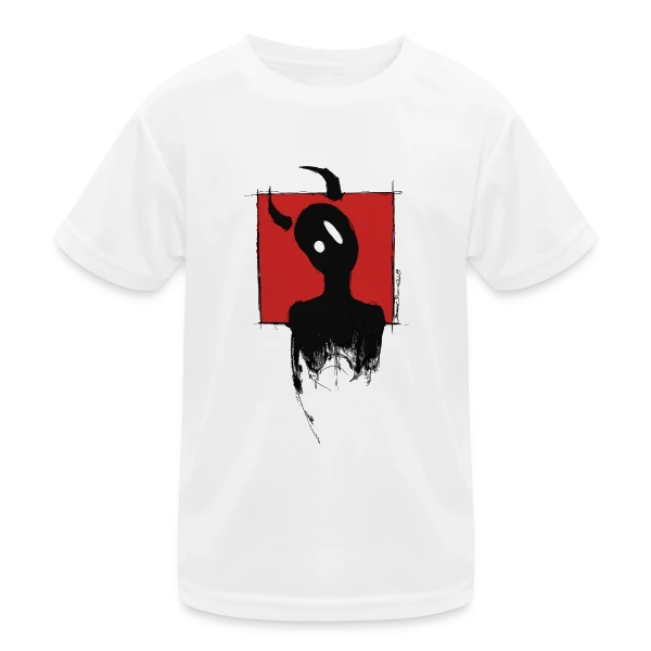Petit Diable Coquin sur T-shirt sport Enfant