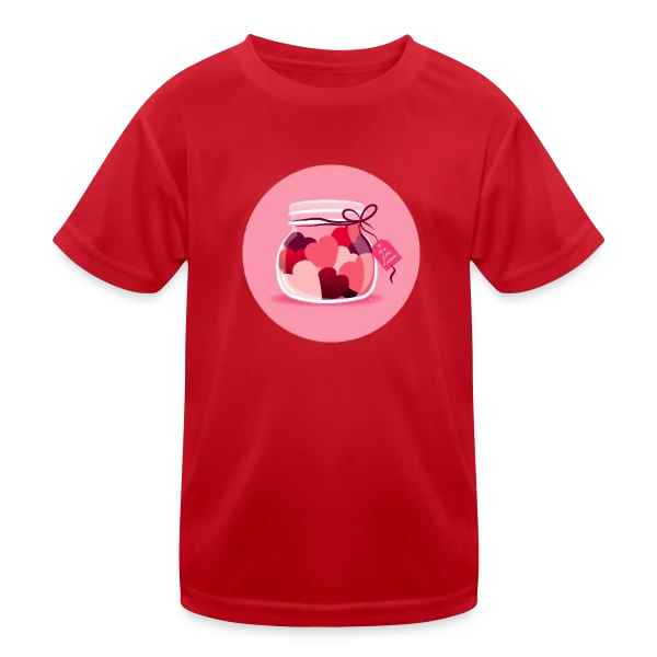 Une Dose d'Amour sur T-shirt sport Enfant
